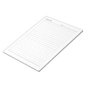 日シンプル々行うミニマリスト ノートパッド (アングル)