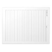 日シンプル々行うミニマリスト ノートパッド (正面)