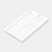 日シンプル々行うミニマリスト ポストイット (アングル)