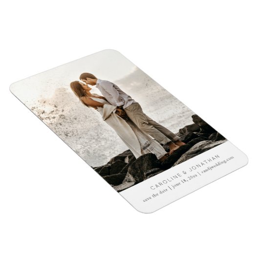 日シンプル付を保存し、1枚の大きな写真を保存 マグネット (右側)