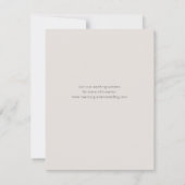 日シンプル付エレガントを保存する緑の結婚式 (裏面)