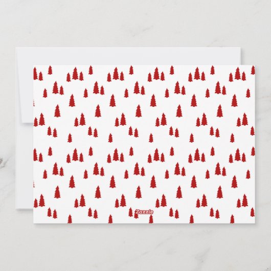 日シンプル6フォトファミリークリスマスカード シーズンカード (裏面)