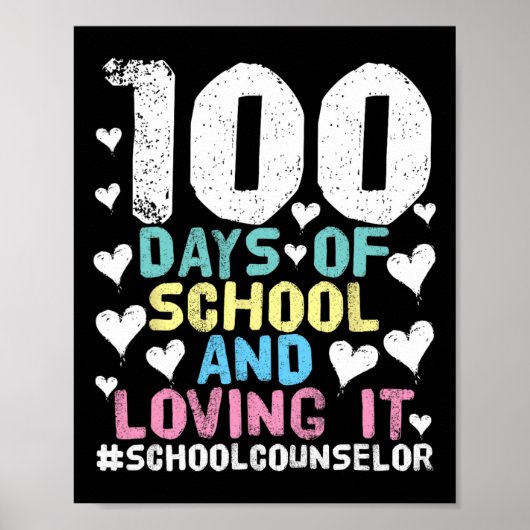 日スクールカウンセラー学校100日目 ポスター (正面)