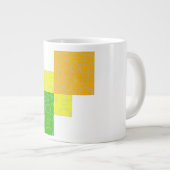 日スタイリッシュ特産マグカップ ジャンボコーヒーマグカップ (正面右)