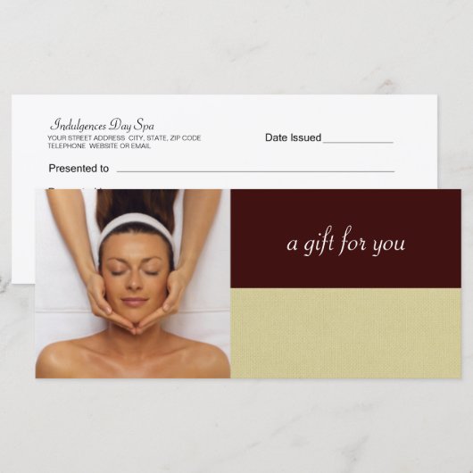 日スパギフト券 (正面/裏面)