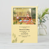 日スパバチェロレッテ招待状 招待状 (スタンド正面)