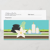 日スパ又はサロンギフト券 (正面/裏面)