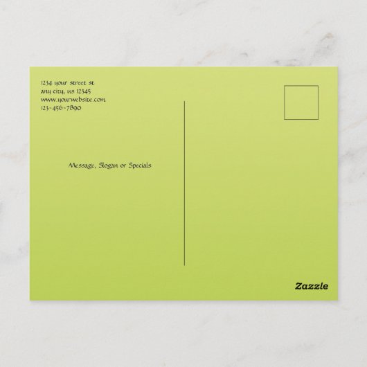 日スパ業 ポストカード (裏面)