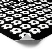 日スポーツ学校の100日目K ポスター (角)