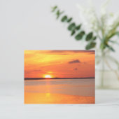 日スリップまたは滑ること間はがき ポストカード (スタンド正面)