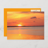 日スリップまたは滑ること間はがき ポストカード (正面/裏面)