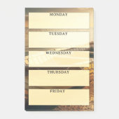 日ズオブウィークサニーイエロー ポストイット (正面)