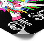 日ズオブスクールユニコーンハッピーマジカル100日テアック ポスター (角)