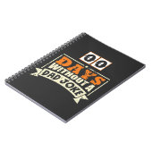 日ゼロパパジョークコメディアンのお父さん ノートブック (左側)