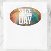 日ネブラを奪う 楕円形シール (バッグ)