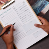 日パーソナライズされた々のプランナー心身ともに ノートパッド