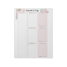 日パーソナライズされた別計画 ノートパッド