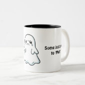 日パーソナライズされた本プリント ツートーンマグカップ (正面右)