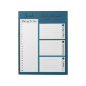 日パーソナライズされた毎のプランナー海を青で表示するには ノートパッド (回転)