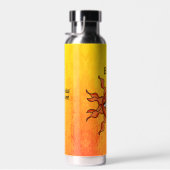 日パーソナライズされた照きのこ ウォーターボトル (右面)