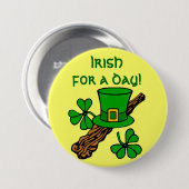 日ボタンのためのアイルランド語 缶バッジ (正面&裏面)