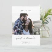 日ミニマルエレガント付の保存 セーブザデート (スタンド正面)