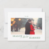 日ミニマル付を保存す結婚したるグリーンシーズン シーズンカード (正面)