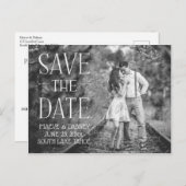 日モダンエレガント付の保存 案内ポストカード (正面/裏面)