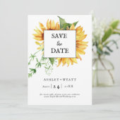 日モダン付け結婚を除く黄色ひまわり セーブザデート (スタンド正面)