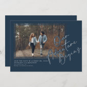 日モダン付の写真を救い始める冒険 セーブザデート (正面/裏面)