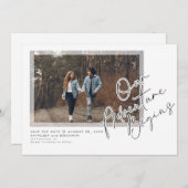 日モダン付の写真を救い始める冒険 セーブザデート (正面/裏面)