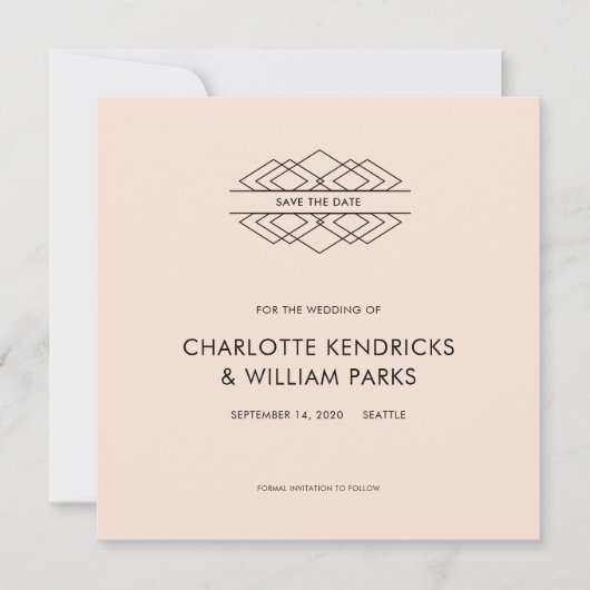 日モダン付を保存 セーブザデート (正面)