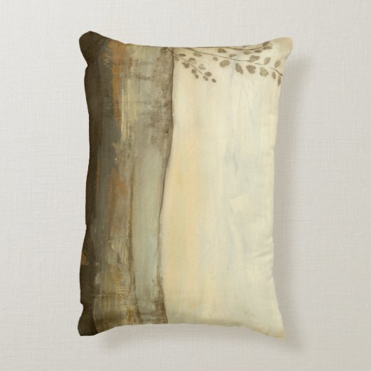 日モダン没の風景油画 アクセントクッション (裏面(縦))