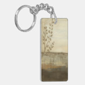 日モダン没の風景油画 キーホルダー (正面左)