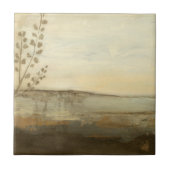 日モダン没の風景油画 タイル (正面)