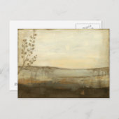 日モダン没の風景油画 ポストカード (正面/裏面)