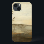 日モダン没の風景油画 iPhone 13ケース<br><div class="desc">ジェニファーモダンゴルdbergerによる風景の油絵。美し葉い日の入り口が地平線に浮かぶ間に、横からが忍び込む。素晴らしいプリントを購入する!</div>