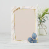 日モダン結婚付の保存 招待状 (スタンド正面)