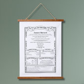 日ユニークパーソナライズされた誕生日履歴 吊り下げ型タペストリー