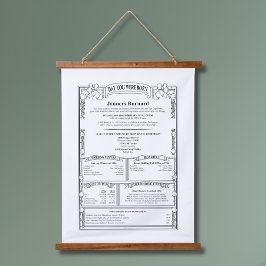 日ユニークパーソナライズされた誕生日履歴 吊り下げ型タペストリー