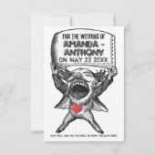 日ユニーク付おもしろいを保存する 招待状 (裏面)