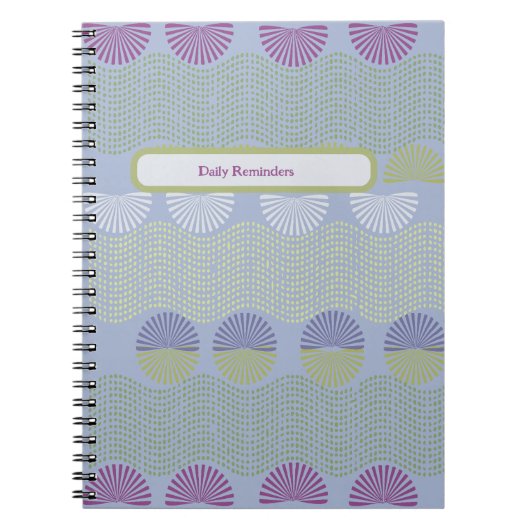 日リマインダー ノートブック (正面)