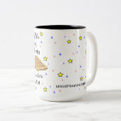 日ワッフルは博士を保ちますAway! ツートーンマグカップ (正面右)