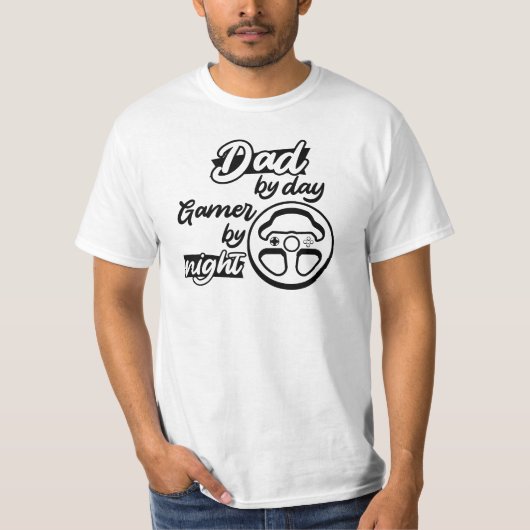 日中のパパ Tシャツ (正面)