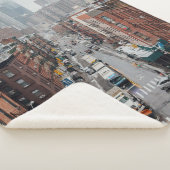 日中の町並みの航空写真 シェルパブランケット (3/4)