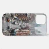 日中の町並みの航空写真 Case-Mate iPhoneケース (裏面 (横))