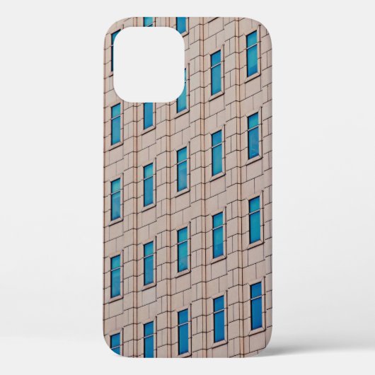 日中の茶コンクリート建物 Case-Mate iPhoneケース (裏面)