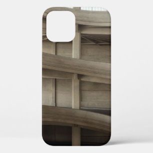 日中の茶枠天井 iPhone 12ケース