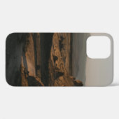 日中の茶畑における褐色岩の形成 Case-Mate iPhoneケース (裏面 (横))