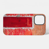 日中の茶色のコンクリートの建物-3 iPhoneケース (裏面横)